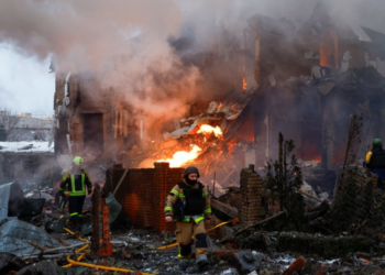 Russian Strikes Target Ukraine’s Energy and Rail Infrastructure Ahead of Invasion Anniversary