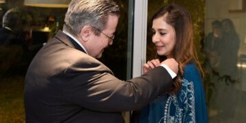 Ayesha Raza  Conferred French National Order of Merit for Outstanding Work in Human and Children’s Rights