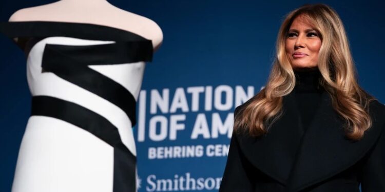 Melania Trump Donates 2025 Inaugural Gown to Smithsonian Collection