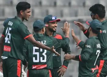 Nahid Rana’s five-wicket haul powers Bangladesh to dominant win over Pakistan in ODI series opener