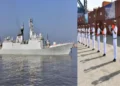 Pakistan Navy Welcomes Chinese Naval Ship DAQING for SEA GUARDIAN Exercise