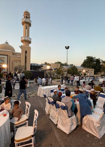 Azerbaijan Embassy Hosts Iftar for Jamia Qasmia Students and Families in Islamabad