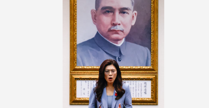 Taiwan’s opposition leader to visit China next month, ahead of Trump