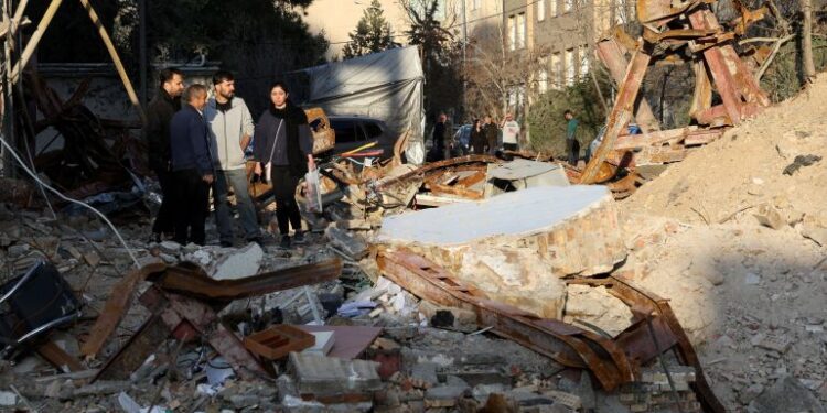 Israel strikes Tehran as Trump says US negotiating to end war