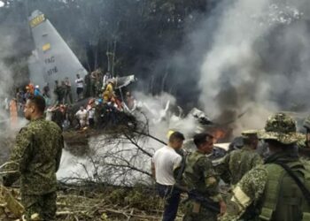 At least 66 killed in Colombia military plane crash