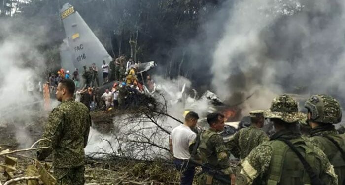 At least 66 killed in Colombia military plane crash