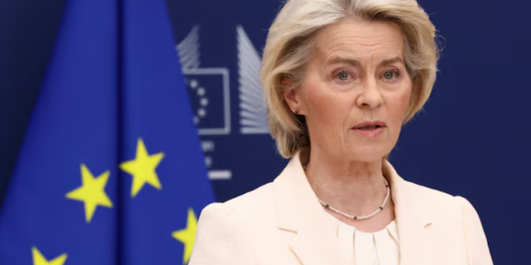 EU can no longer rely on ‘rules-based’ system against threats, von der Leyen says
