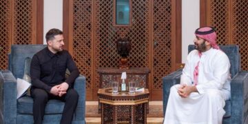 Saudi Crown Prince and Ukraine’s Zelenskyy discuss Middle East developments in Jeddah