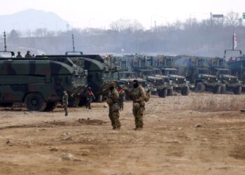 North Korea fires 10 ballistic missiles during US-South Korea military drills