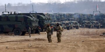 North Korea fires 10 ballistic missiles during US-South Korea military drills