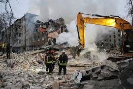 Russia hits Ukraine with drones, missiles, kills at least seven in Kharkiv