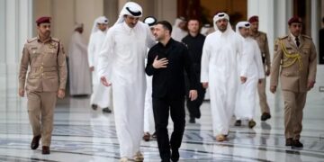 Qatar, Ukraine sign defence pact as Zelensky boosts Gulf security ties