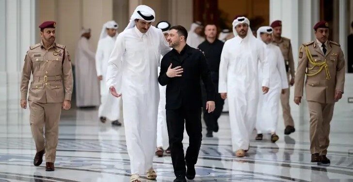 Qatar, Ukraine sign defence pact as Zelensky boosts Gulf security ties