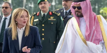 Italy PM Giorgia Meloni Visits Saudi Arabia to Secure Energy Supplies Amid Regional War