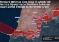 Israel Reveals New Deployment Line Inside Lebanon After Ceasefire