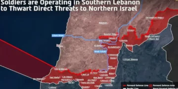 Israel Reveals New Deployment Line Inside Lebanon After Ceasefire