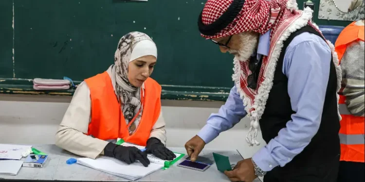 Palestinians vote in first elections since Israel’s invasion of Gaza