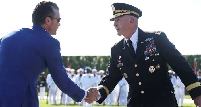 US Army chief of staff fired by Hegseth, sources say