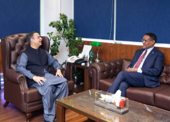 Ambassador Dr. Oumer Calls on Maritime Minister of Pakistan