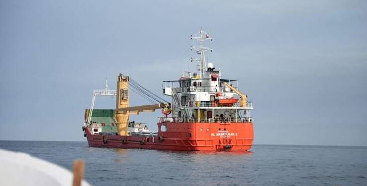 US begins Iran port blockade, oil prices ease on hopes for dialogue