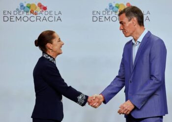 Mexico, Spain move to reset ties as Sheinbaum visits Barcelona summit