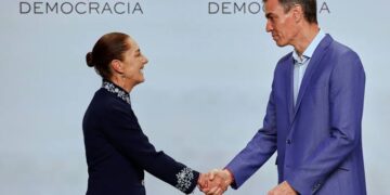Mexico, Spain move to reset ties as Sheinbaum visits Barcelona summit