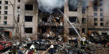 Five killed by Russian strike on market in frontline Ukrainian city