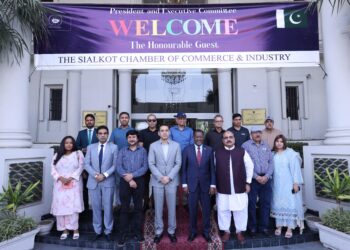 Ethiopian Ambassador to Pakistan Visits Sialkot Chamber of Commerce