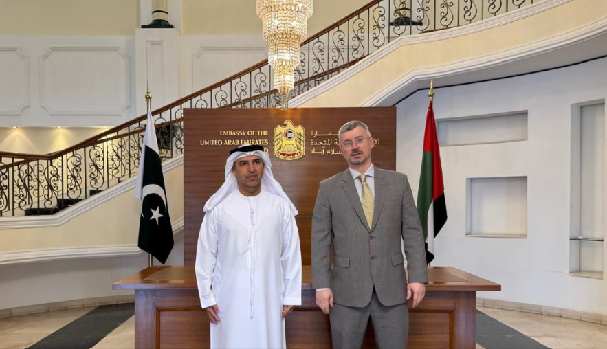 Russia, UAE envoys in Pakistan back peaceful resolution of Middle East tensions and support mediation efforts