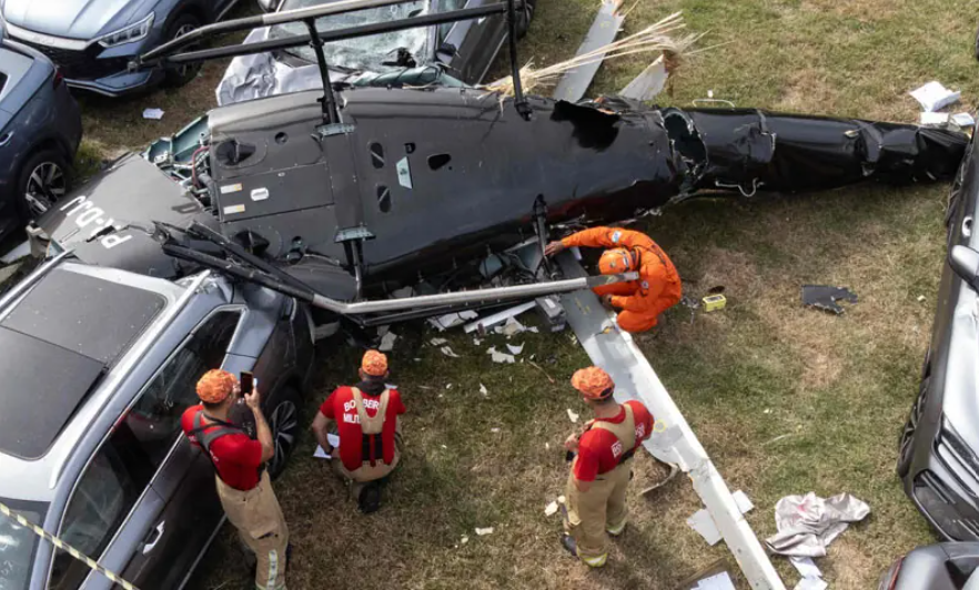 Six Killed in Mid-Air Helicopter Collision in Rio de Janeiro; US Singer Oliver Tree Among Victims