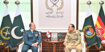 Lebanese Army Chief Calls on COAS Asim Munir at GHQ