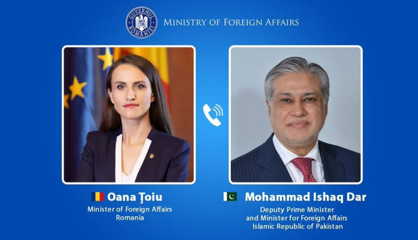 Romania Praises Pakistan’s Mediation Role in US-Iran Agreement, Reaffirms Strong Bilateral Ties