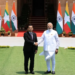 Myanmar leader holds trade and security talks with India’s Modi during landmark visit