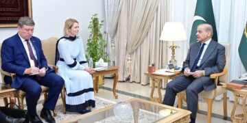 PM Shehbaz Reaffirms Commitment to Stronger Pakistan-EU Partnership During Meeting with Kaja Kallas