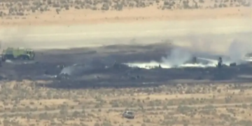 US Air Force B-52 bomber crashes in California, killing all 8 crew aboard