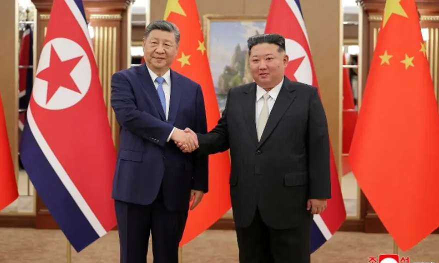 Xi Reaffirms Strong Support for Kim During Rare North Korea Visit