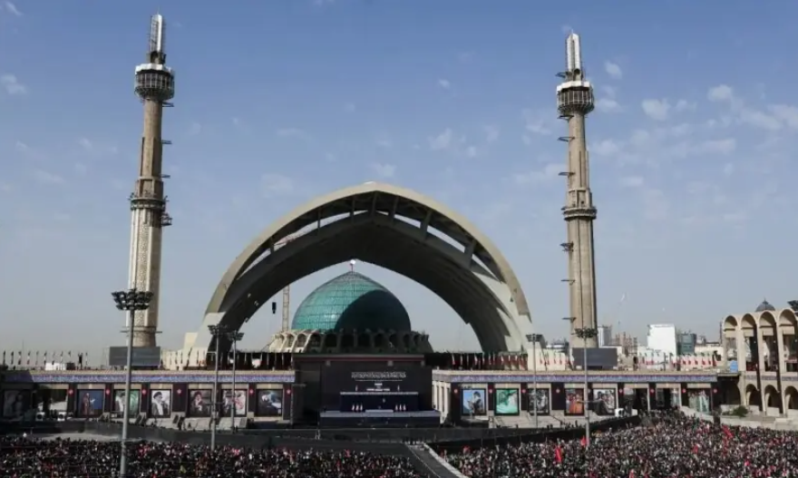 Massive crowds gather in Tehran as funeral ceremonies for assassinated Iran’s supreme leader commence