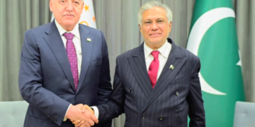 Dar, Tajik FM reaffirm commitment to deepen bilateral cooperation at SCO meeting
