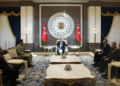CDF Munir Meets Turkish President Erdogan, Armed Forces Chief in Ankara
