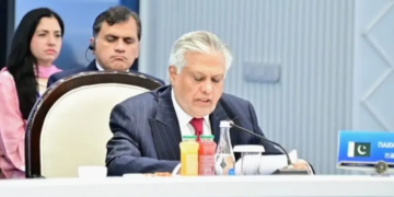 Peace, stability depend on eliminating terrorism from Afghan soil, Dar tells SCO foreign ministers