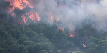 Wildfires across southern Europe kill firefighters, force thousands to evacuate