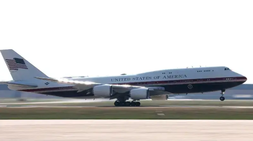 Security questions emerge over Qatar-gifted Air Force One as Trump switches aircraft