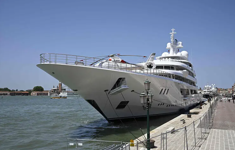 Venice tightens security as US envoy’s superyacht visit sparks planned protests