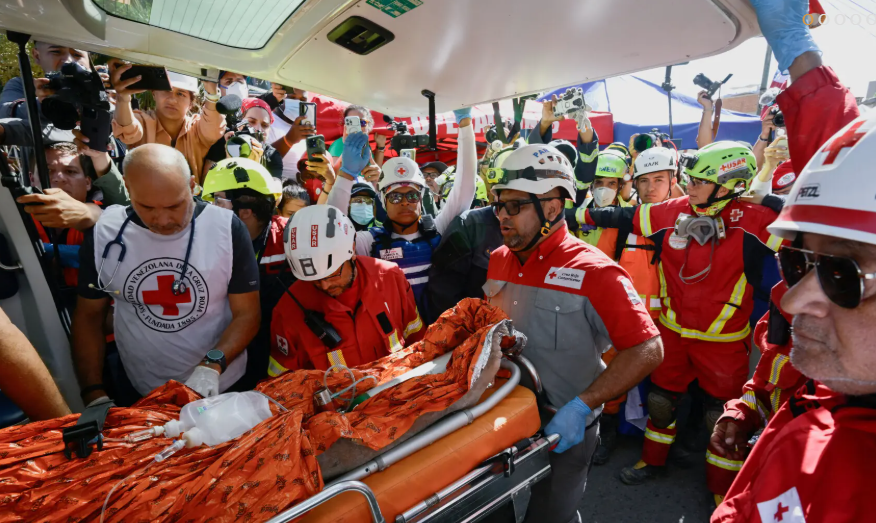 Rescuers pull man alive from Venezuela quake rubble after eight days as death toll approaches 2,300