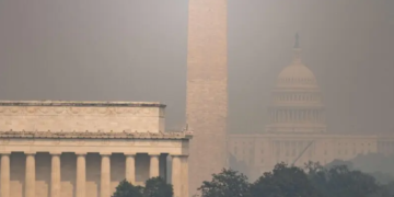 US blames Canada for wildfire smoke