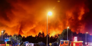 Wildfires rage in Spain and France as extreme heat continues across southern Europe