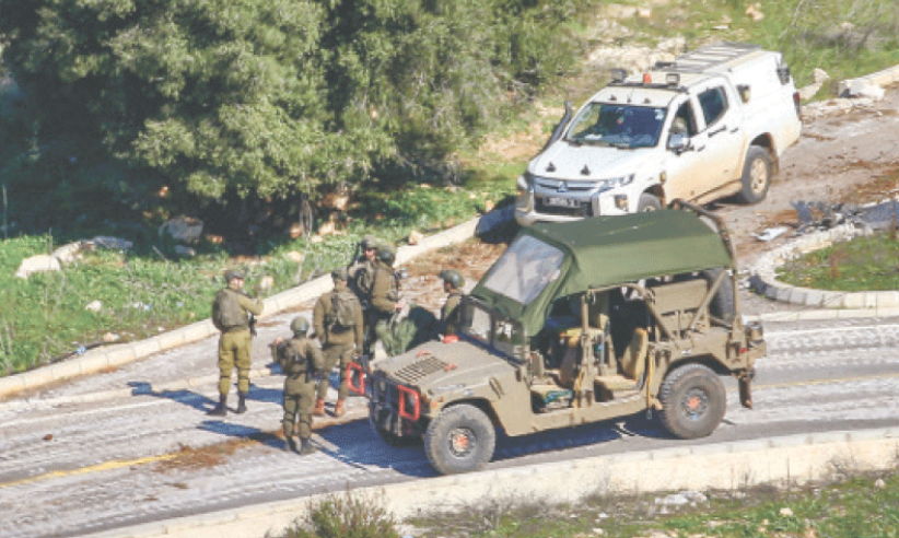 Lebanese army says Israeli actions delaying troop deployment in south