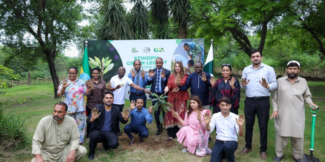 Ethiopian Embassy Holds Plantation Drive under Green Legacy Initiative