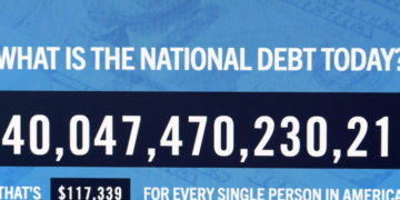 US debt crosses $40 trillion threshold after doubling under Trump and Biden