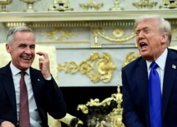 Canada’s Carney Jokes About Trump After Teleprompter Glitch
